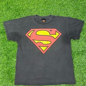 Vintage DC superhero Warner bros superman t shirt size medium